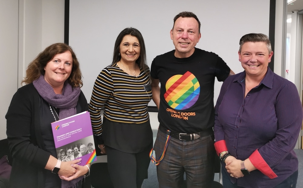 Forget-me-not CafÂ© helps LGBT+ people who live with dementia